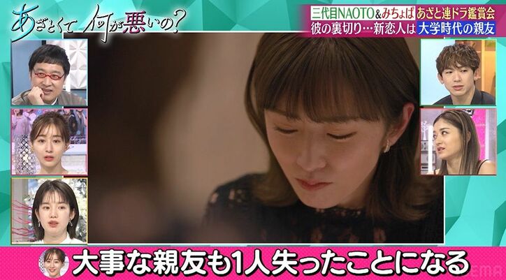 みちょぱ、親友・藤田ニコルに彼氏を略奪されたら？みちょぱの回答に田中みな実「殴り込みってこと？」