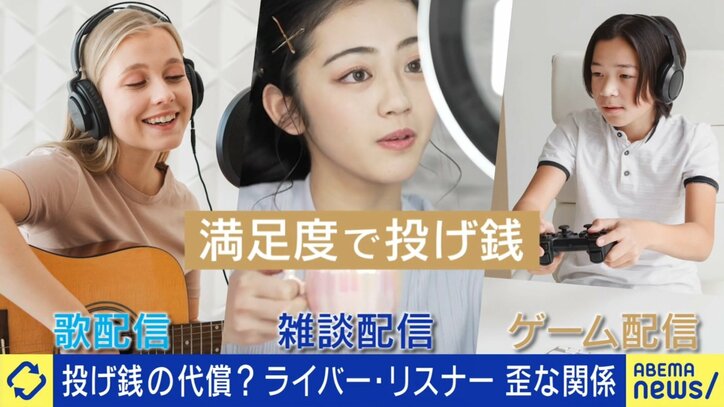 投げ銭トラブル