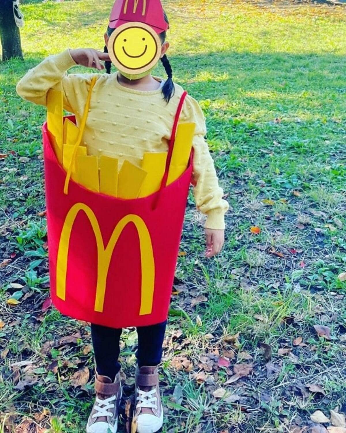 マクドナルド風コスプレ／ロンパース／キッズ／子供用