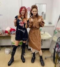 ファーストサマーウイカ＆寺田恵子のロックな2ショットに「カッコいい」「仕上がってる」とファン称賛