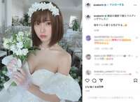 思わず求婚したくなる!?　えなこ、大人の色気漂う花嫁姿に「その感じは反則」とファンうっとり