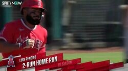 「右打席のレンヒーフォはパワーヒッターなんです」大谷翔平も打球の行方を見守りながら拍手を贈った完璧な1発