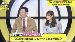 『みえる』から的中者が続出！「2021年本屋大賞ノミネート作品」