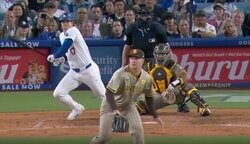 どこ見てんだよ！ 大谷翔平の“爆速タイムリー”で異変「体ヤバい」 ビックリした相手投手の様子がおかしくなる