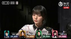 なんでそんなとこいるのよ！モデル雀士・岡田紗佳、アガリ牌が切ない場所に格納 かわいらしい“ちぇっ顔”解説者も熱弁／麻雀・Mリーグ
