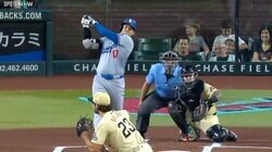 大谷翔平、「打球速度エグい」 爆速ツーベースで敵地騒然… 初球打ちでブーイングを黙らせる一撃「いきなりきた！」