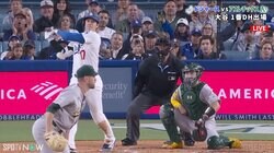 ドジャース、本拠地で大敗… 9回にロハスが“大谷のグラブ”でマウンドへ　大谷翔平は3打数無安打で連続安打記録が「9」でストップ