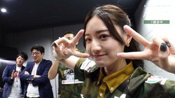 圧倒的なビジュアル力 元乃木坂46中田花奈、リーダー勝利を祝うダブルピースにファン大歓喜「かわいい！」「やっぱり華ある」／麻雀・Mリーグ