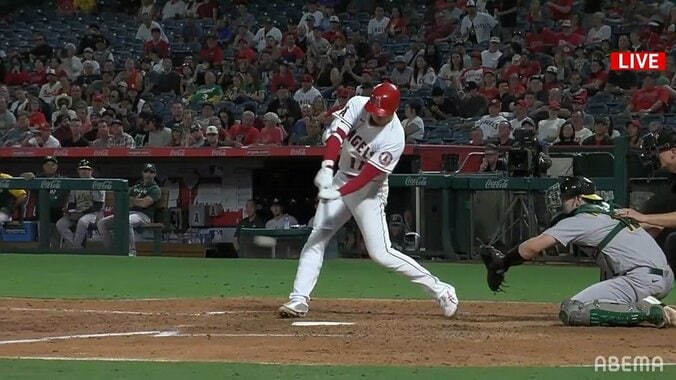 大谷翔平、キャリアハイ更新の13試合連続ヒットを記録 視聴者は「あれをヒットにできるのか」「打率爆上げ中」 1枚目