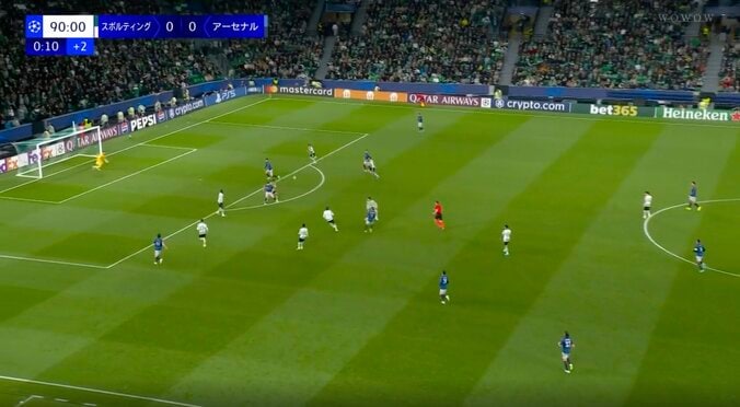 アーセナルの“スーパーサブ”が「浮かせてきた！」 絶妙なパスでAT決勝弾演出「よくあそこ運んで」「うますぎ」ネット沸騰 2枚目