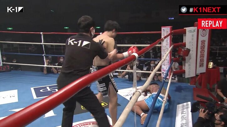 魔裟斗、衝撃KOに「アゴ先を打ち抜いた」驚嘆 「目線がボディにいっていた」“裏をかいた”一撃を解説