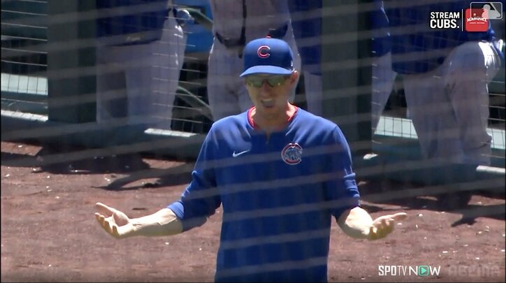 【写真・画像】今永昇太を救った！ カブスPCAの“超速守備”に「アメイジング」 今永も両手を上げ“激賞”　1枚目