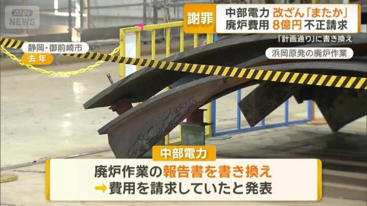 浜岡原発の廃炉作業