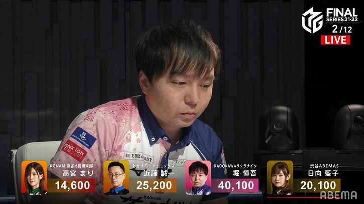 ドン引き上等！堀慎吾、ファイナル初戦でいきなりトップ「皆さんが引くくらい打つ」とフル稼働宣言／麻雀・Mリーグ