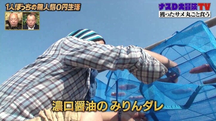 “破天荒”ナスD、サメを食べ続けて心に変化が…「これは美味しくなるだろうな」天日干しに挑戦
