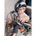 辻希美、雨の日に自転車に乗りたがる三男「座らせたら満足して笑顔に…」