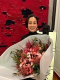 中村江里子、56歳誕生日を報告「夫も同じバースデーで、彼は54歳となりました」 過去の夫婦ショットも公開