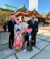 友利新『七五三とお宮参り』