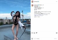 清水あいり「へばりつくHOTLIMITスーツ」グラビアオフショットに「最高」「西川貴教？」と反響