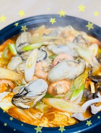 石黒彩『キムチ鍋^_^』