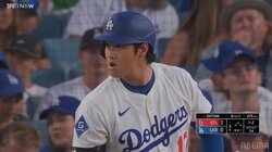「えっ！肩？」大谷翔平がセキュリティースタッフの肩を“破壊”！？ヒヤリ顔に「あぶねーよマジ」「大丈夫？」