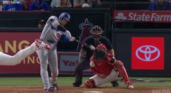 これは諦める…大谷翔平、184キロ特大弾に相手野手も“確信” 被弾した瞬間にお見送りモード