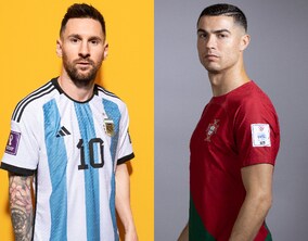 メッシ＆C・ロナウドの“歴史的な１枚”が生まれた舞台裏が公開される！ しかしファンからは落胆の声「向かい合ったわけじゃないのか…」