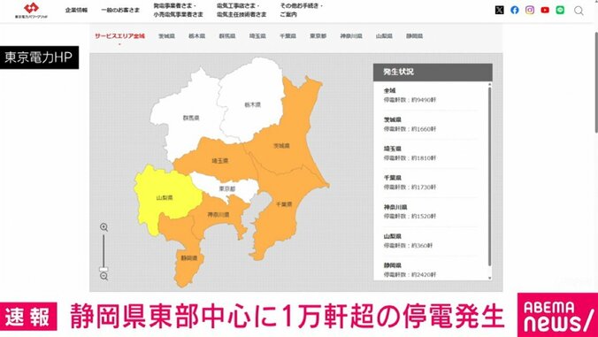 東京電力HPより