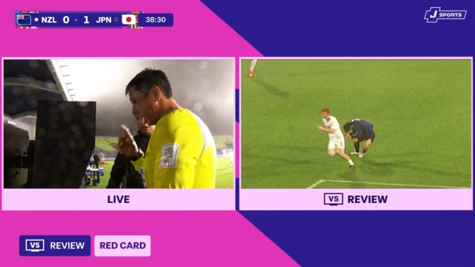 映像判定のシーン