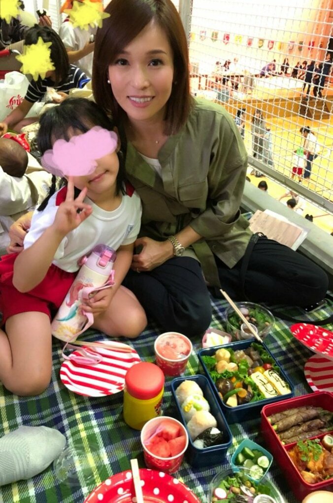 花田虎上、妻が作った娘の運動会弁当を公開「お昼が楽しみだなぁ！」 1枚目