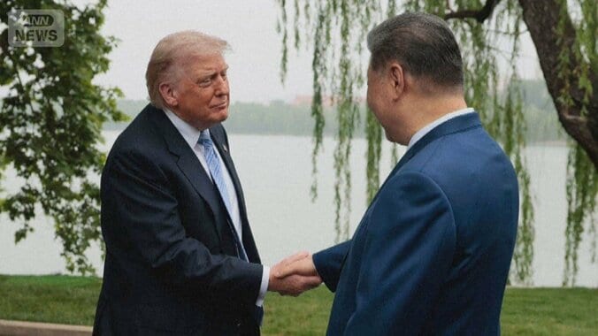 トランプ氏訪中にエヌビディア CEO 同行の意味　米中“AI 覇権”攻防の現在地 1枚目
