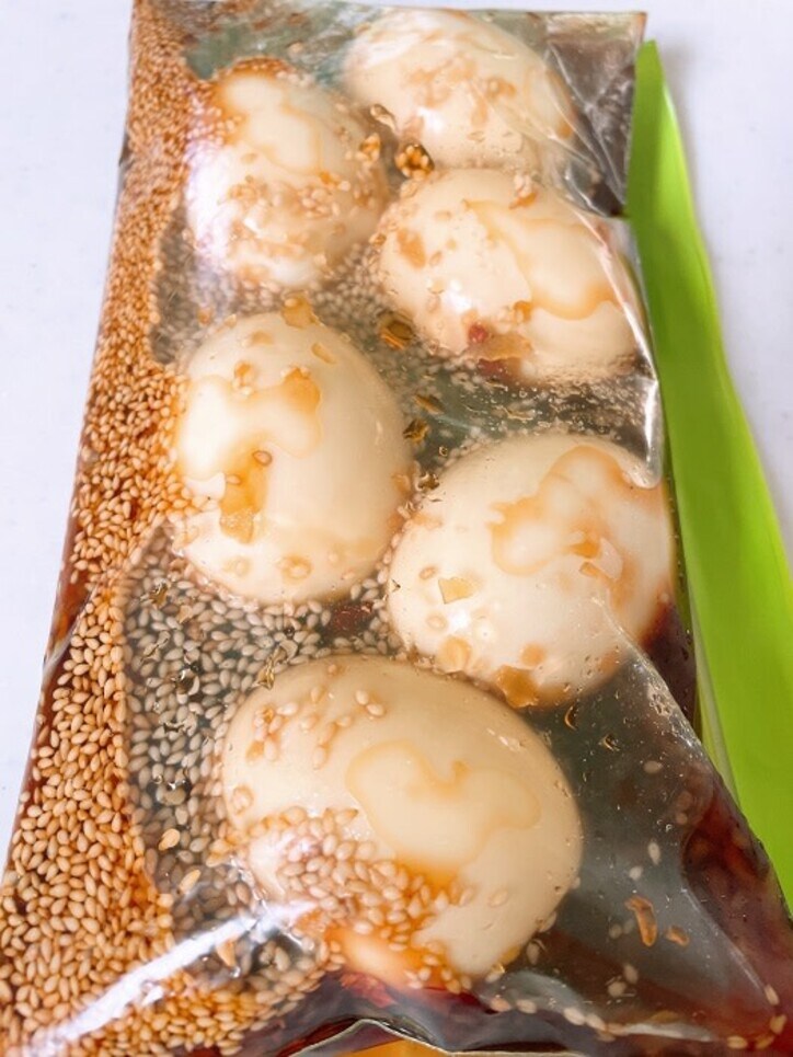  細川直美、流行している“韓国風やみつき卵”を作ったことを報告「玉ねぎや胡麻が入っていたり」 