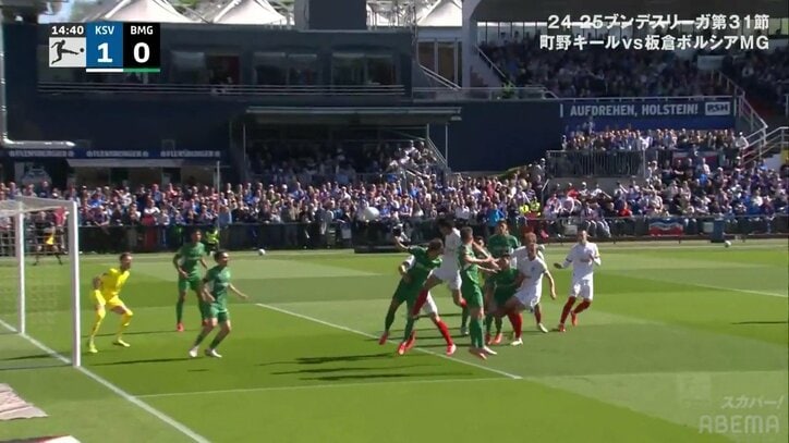 【映像】ゴール確率7％の超高難易度ゴラッソ（ハイライト：02秒〜）