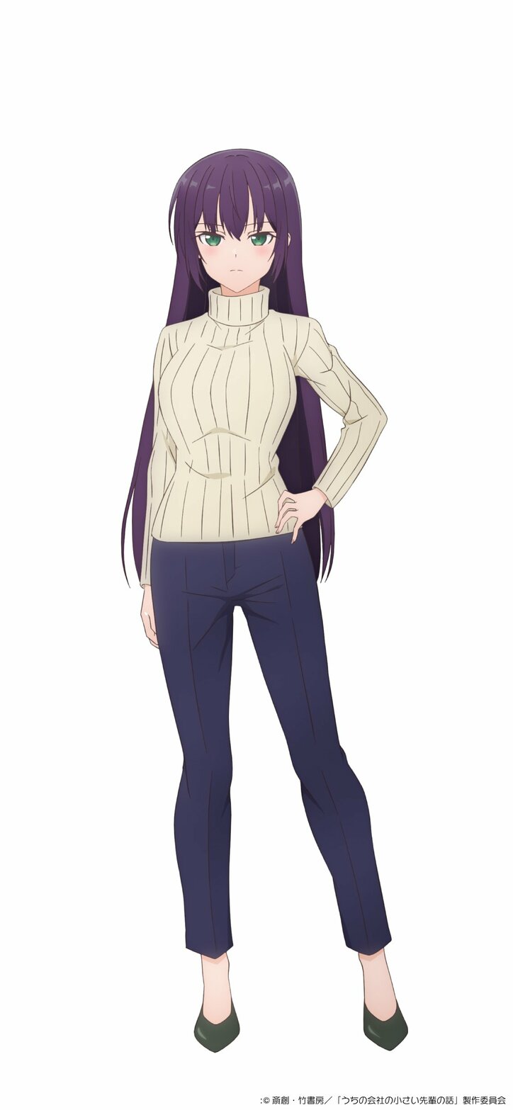 TVアニメ『うちの会社の小さい先輩の話』ABEMAで地上波同時先行配信が決定　キービジュアル&本PVも公開に