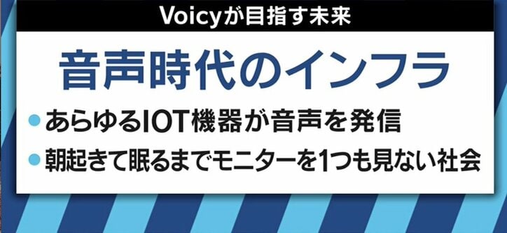 新しい声の文化を創造!「Voicy」代表が目指す「画面を見ない社会」