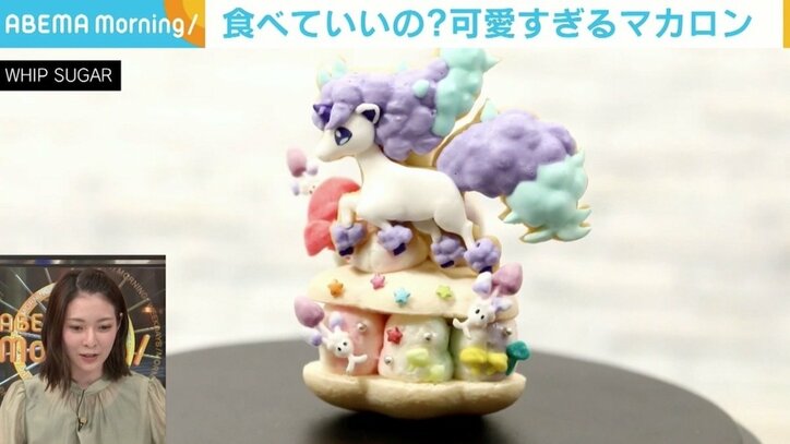 主婦が作るマカロンが「可愛すぎる」 テレ朝・住田アナも「絶妙」と熱弁