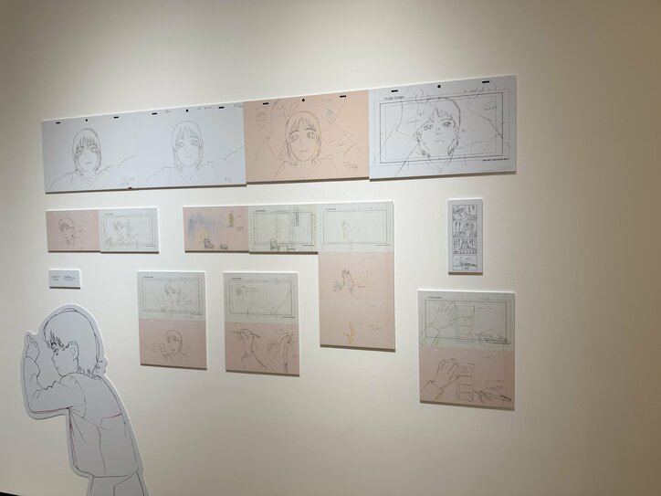 [Photos/Images] Recreating "Fujino’s Room" and "The Kyomoto House Hallway"! A Venue Report on "Look Back Anime Exhibition—Oshiyama Kiyotaka: The Emotions of Lines," Featuring a Massive Collection of Original Key Frames 22th