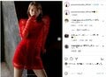 山本舞香の色気漂う赤のミニドレス姿にファン悶絶「控えめに言って女神」「ビジュ爆発」