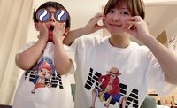 矢口真里『お気に入りのお揃いTシャツ☆』