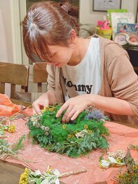 吉木りさ『冬のリース…✨』