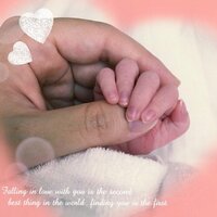 『産まれました♡』