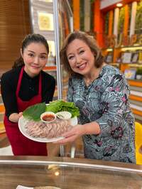 キャシー中島『今日はハッピーレシピの収録』