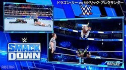 エグい高さから「脇腹をこする拷問技」 “パタラス・エネル・ペチョ”に反響！ 両足着地で悶絶、会場どよめき