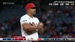 打者困惑、場内失笑の“72キロ”死球！ 大谷翔平の同僚エスコバー、8月2度目の緊急登板で珍事