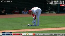 大谷翔平、一発逆転のチャンスで敬遠気味の四球 ファン落胆「ホームラン見たかった」