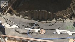 横浜や大阪で懸命の復旧工事…各地で道路陥没 “拡大”も