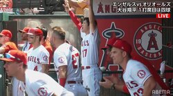 同僚のグランドスラムに大谷翔平も全力で祝福バンザイ！ノリノリベンチで弾ける笑顔「かっこいい」