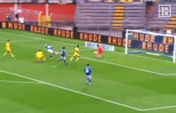 「ノーチャンスだった…」鈴木彩艶、“メッシが認めた神童”にゴール許して落胆「悪くないわ」「さすがに難しいな」ファン同情の失点シーン