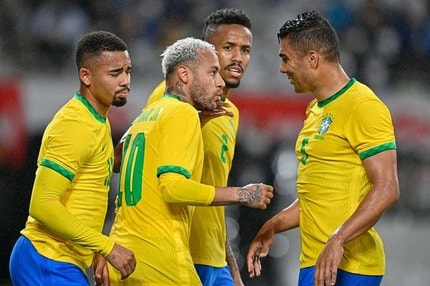 2022 ワールドカップ ブラジル代表 ネイマール ユニフォームウェア ...