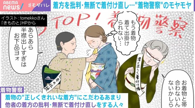 イラスト：tomekkoさん「きものと」HPから